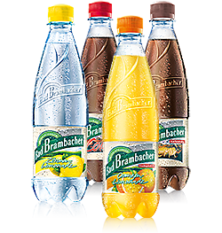 Orangen-Limonade,Zitronen-Limonade,Cola, Cola-Mix