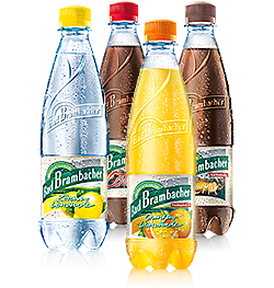 Orangen-Limonade,Zitronen-Limonade,Cola, Cola-Mix