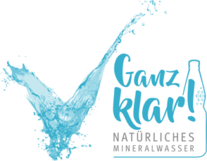 Ganz Klar. Natürliches Mineralwasser